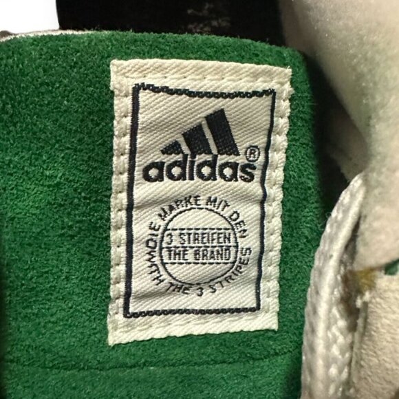 Vintage‎ 1996 Adidas Adimatic Sneakers – Japan Exclusive, Green Suede, Sz 6.5US - Picture 12 of 14
